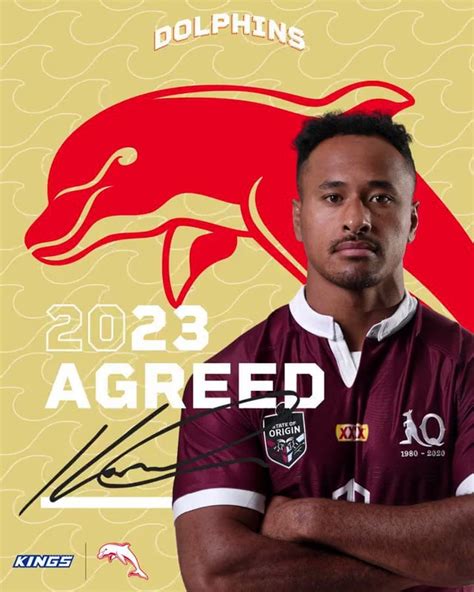 Official Felise Kaufusi Joins The Dolphins For 2023 Rnrl