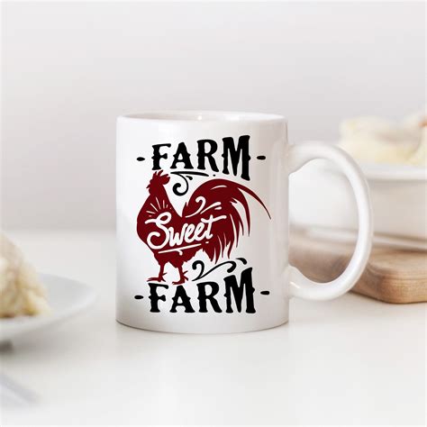 Large Farmhouse Coffee Mugs