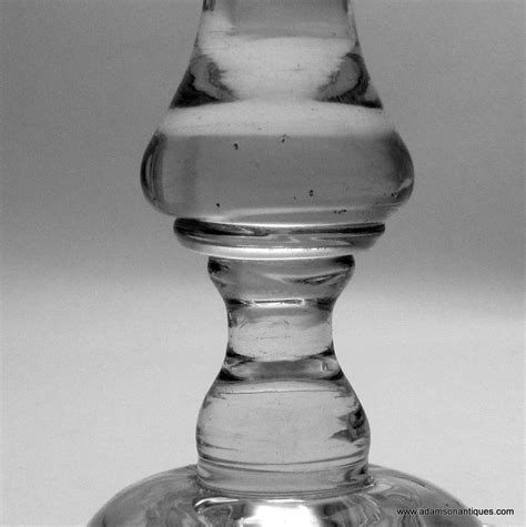 Adamson Antiques Engraved Balustroid Wine Glass