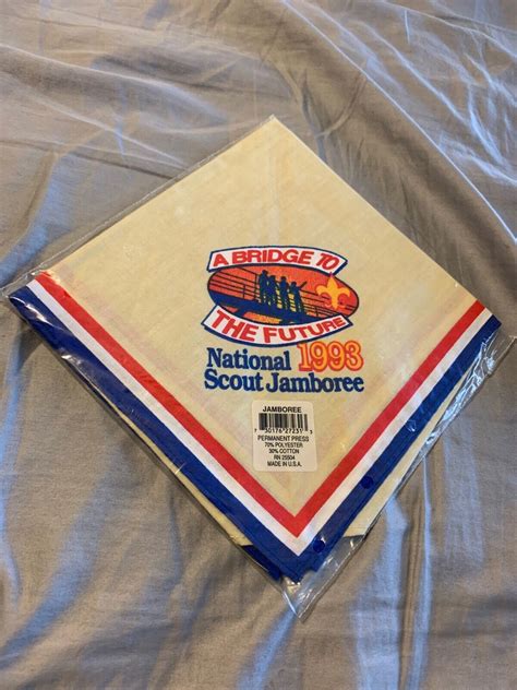 VINTAGE BSA BOY SCOUTS OF AMERICA NECKERCHIEF 1993 NATIONAL SCOUT