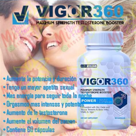 Vigor Potenciador De Testosterona Sex Shop Mi Dulce Flor Bolivia