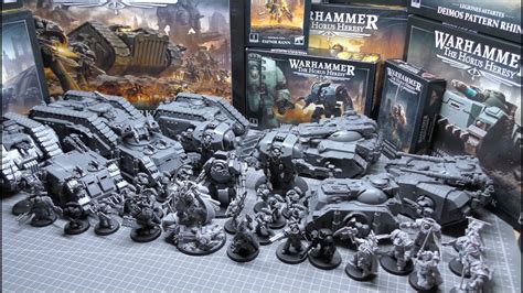 Horus Heresy Full Plastic Range Review YouTube