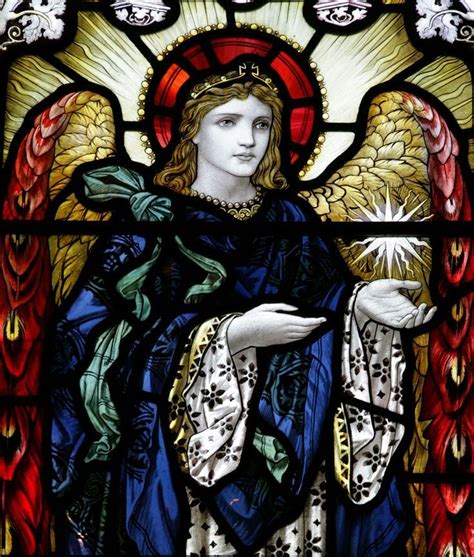 Divine Alchemy With The Ascended Masters Stained Glass Angel Stained