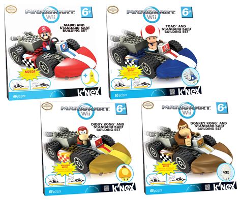 Best Buy K Nex Mario Kart Wii Standard Kart Building Set Bundle Multi