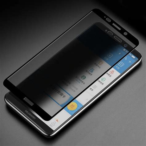 9H Full Cover Privacy Tempered Glass For Huawei Mate 9 10 Pro Honor V20