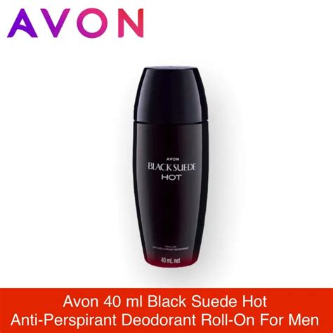 Avon Ml Black Suede Hot Anti Perspirant Deodorant Roll On For Men Lazada PH
