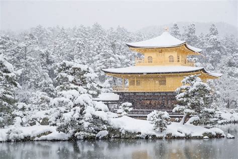 冬の京都 雪の金閣 京都の風景 Japan Web Magazine 「日本の風景」 Japan Scene