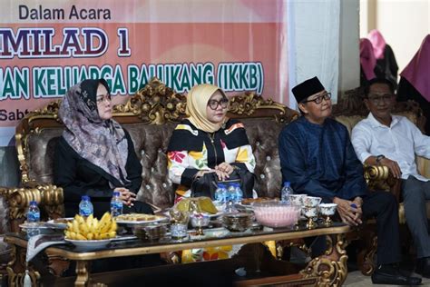 Ketua Tp Pkk Hadiri Syukuran Satu Tahun Ikatan Kerukunan Keluarga