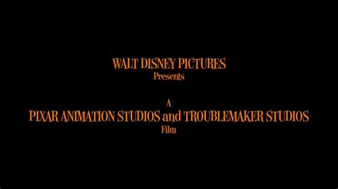 Walt Disney Pictures Presents A Pixar Animation Studios Film