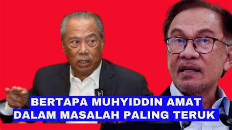 Tak Tahan Lagi Anwar Dedah Rasa Sebal Terhadap Muhyiddin Membuat