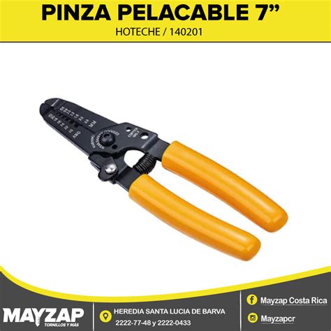 Pinza Pelacable Hoteche Mayzap Tornillos Y Herramientas