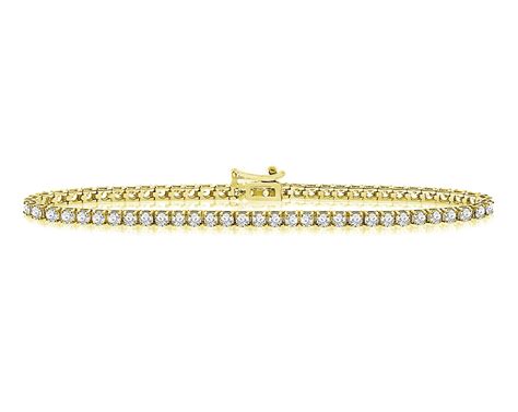 Classic Diamond Tennis Bracelet In 14k Yellow Gold 2 Ct Tw