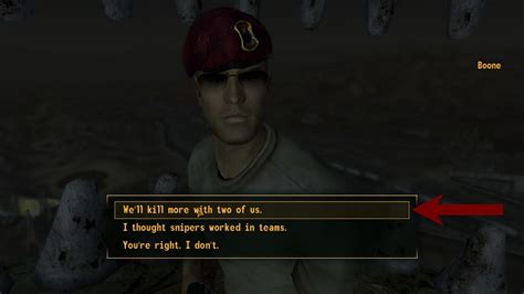 How to recruit Boone in Fallout: New Vegas - GamerZenith