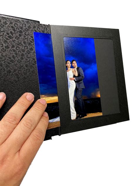 Professional 5x7 Black Matted Page Weddingparent Photo Album Etsy Uk