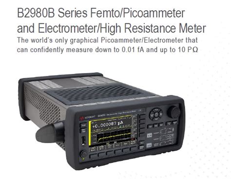 Keysight B B Series Femto Picoammeter Nws