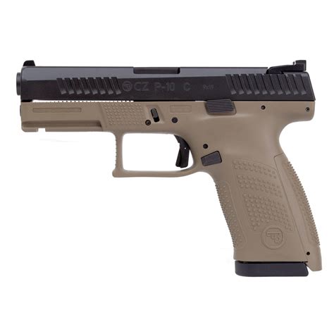 Cz Pistol P Black Cal Mm Rds Mm Bbl Polymer Frame Black