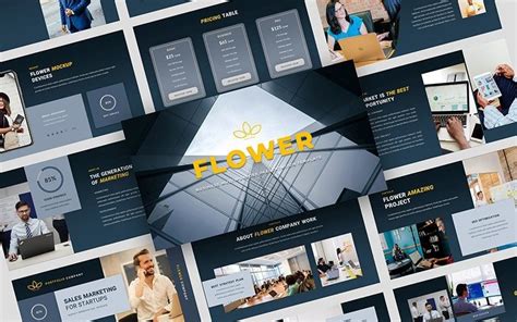 Flower Google Slides Template Graphic By ZAHRACREATIVE Creative Fabrica