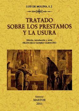 Libro Tratado Sobre los Préstamos y la Usura Luis De Molina ISBN