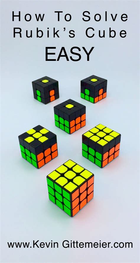 How To Solve A Rubik S Cube Easy Beginner Method Rubiks Cube Rubiks