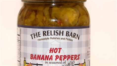 Hot Banana Peppers In Seasoned Oil The Relish Barn