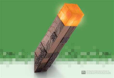 Minecraft Torch Illuminating Collector Replica at noblecollection.com