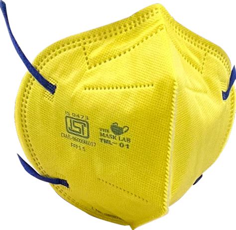 The Mask Lab TML 01 FFP1 ISI Respirator Yellow Dust Mask At Rs 9