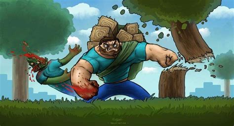 What Would Minecraft Be Like In Real Life Minecraft Fan Art