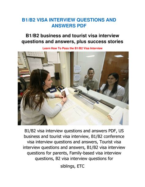 Pdf B B Visa Interview Questions And Answers Pdf