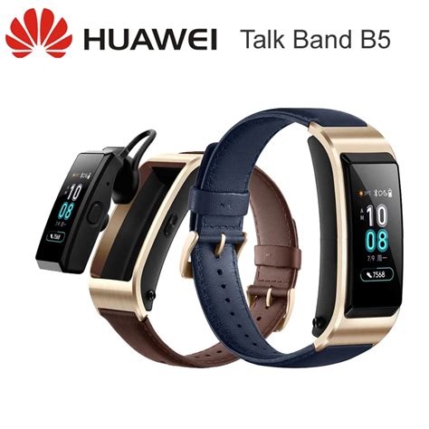 Huawei Smartband Huawei TalkBand B5 Smart Bracelet Heart Rate Tracker