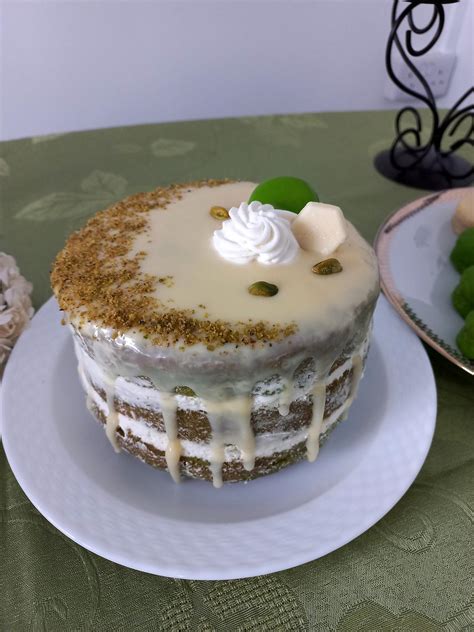 Recette de Layer cake à la pistache