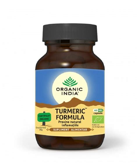 TURMERIC FORMULA NEW ANTIINFLAMATOR NATURAL PIPER GHIMBIR 60 CAPSULE