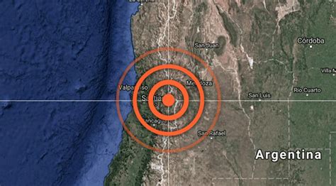 Sismo De 5 Grados Richter Se Percibe Entre Valparaíso Y El Maule Chile