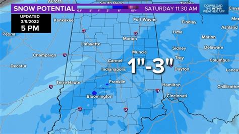 Snow likely Friday into Friday night in central Indiana | wthr.com