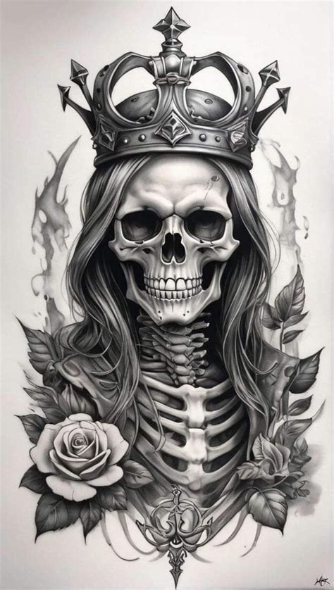 Pin By Alexander Obando Tattoo On Dibujos Para Tatuajes In Skull