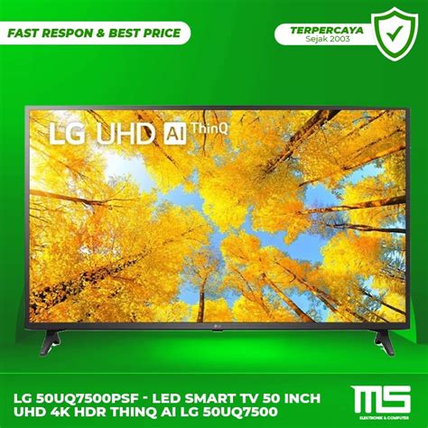 Jual Lg Uq Psf Led Smart Tv Inch Uhd K Hdr Thinq Ai Lg