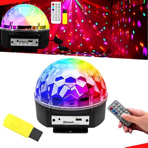 Globo Luz Balada Colorido Rgb Led Laser Ilumina O Dj Festa Mercadolivre