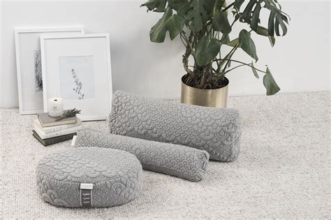 The Crystal Cove Bundle Combines Our Yoga Bolster Meditation Cushion