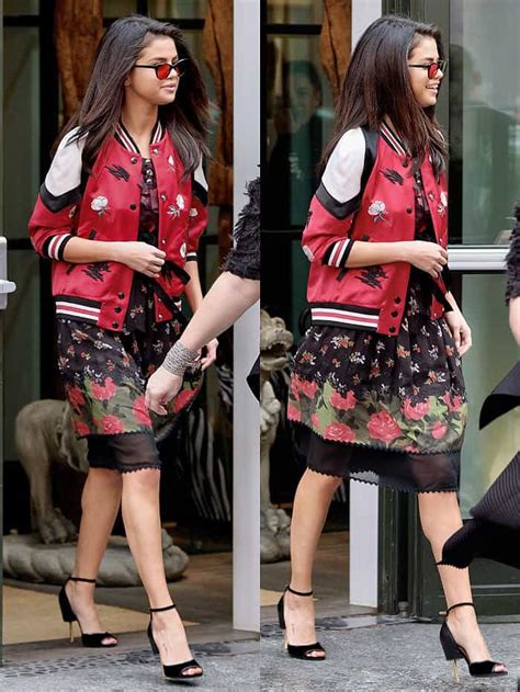 Selena Gomez Goes From Sporty To Sexy In Givenchy Matilda Sandals