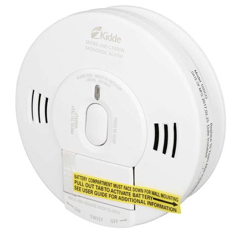 Kidde Smoke And Carbon Monoxide Alarm With 9v Battery 10sco Cef