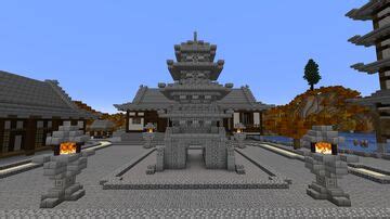 Pagoda Minecraft Maps with Downloadable Schematic | Planet Minecraft Community