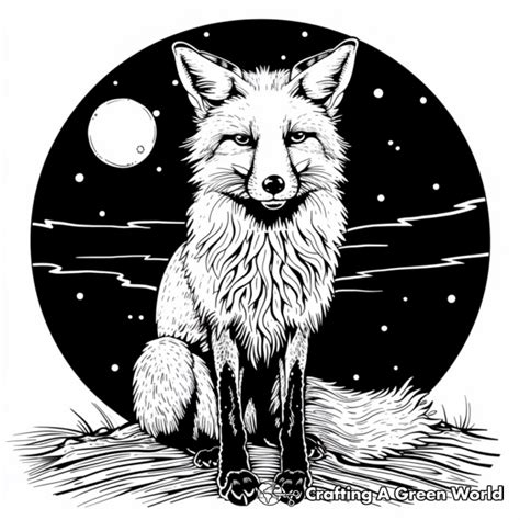 Red Fox Coloring Pages - Free & Printable!