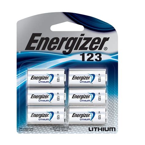 Energizer 123a Lithium Batteries