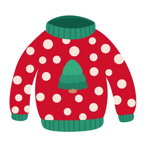 Cartoon Christmas Party Jumpers Decorated Icon 18803484 PNG