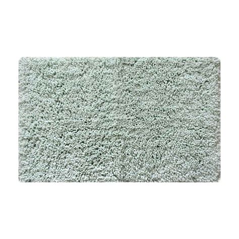 Luxury Micro Yarn Bath Rug Green