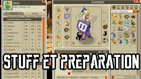 Dofus Humility Stuff Préparation Des Nouveaux Persos YouTube