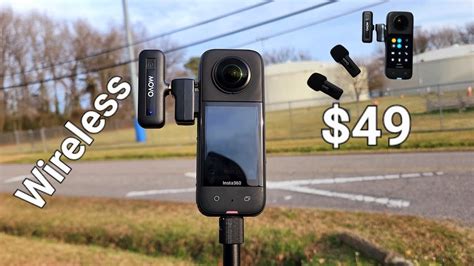 Cheap Wireless Mic For Insta360 X3 X4 YouTube