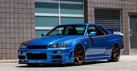 Sold For 840122 Paul Walkers 2001 Motorex Nissan R34 Gt R V Spec Ii Carexpert