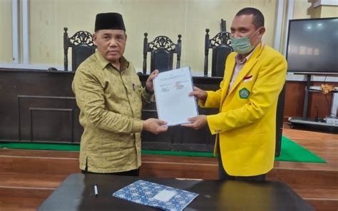 Dua Fakultas Hukum Di Ternate Jalin Kerjasama Indotimur