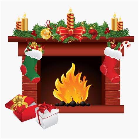 christmas fireplace scene clipart 10 free Cliparts | Download images on Clipground 2025