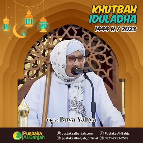 Khutbah Hari Raya Iduladha 1444 H Pustaka